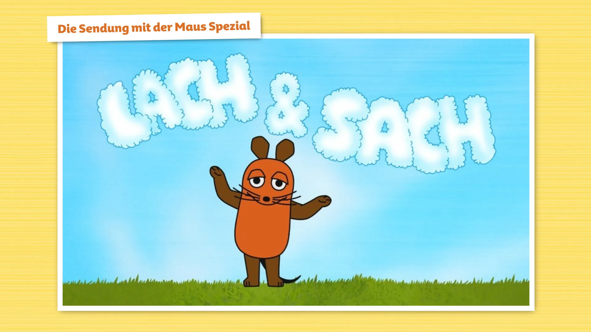 Ansicht aus der Maus App für den WDR. Konzept, Design Programmierung von Machbar.