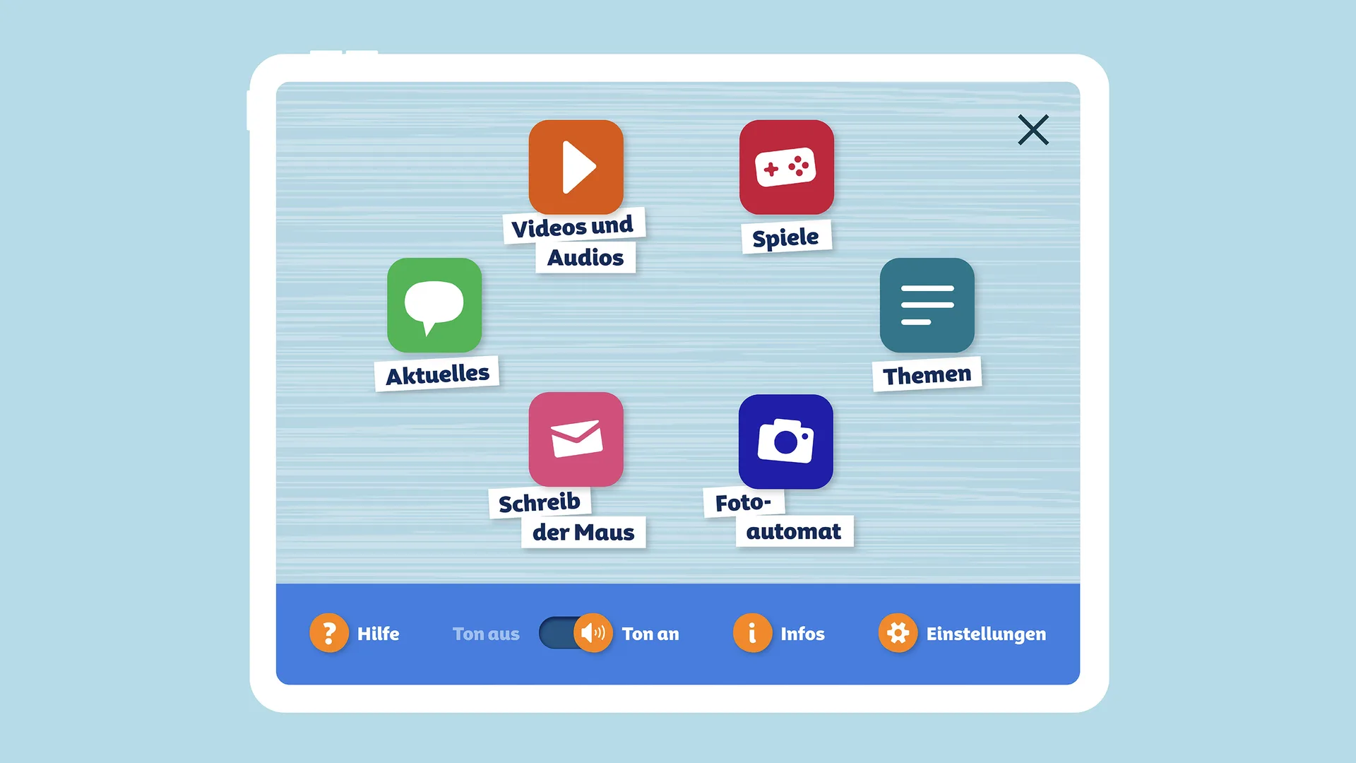 App Ansicht Maus App