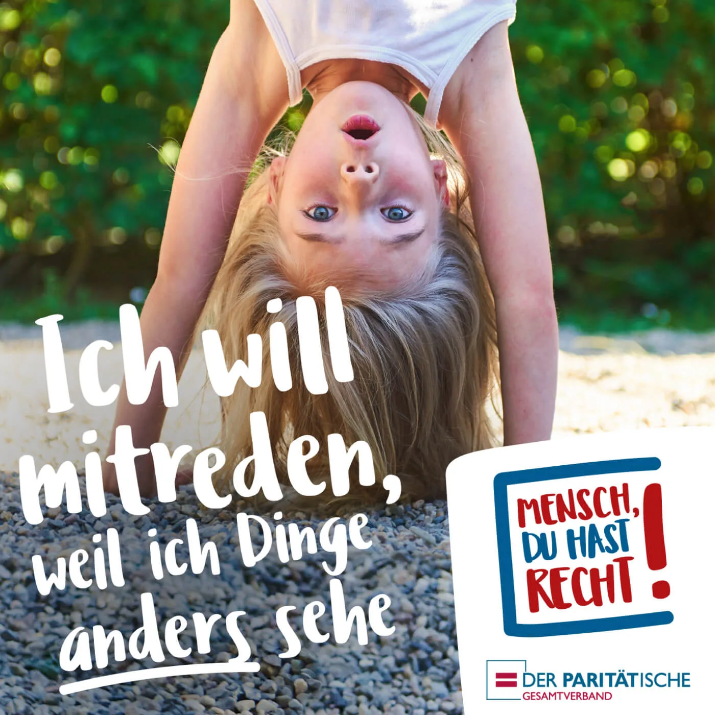Der Paritätische Gesamtverband Kampagnengestaltung und Keyvisuals von Machbar